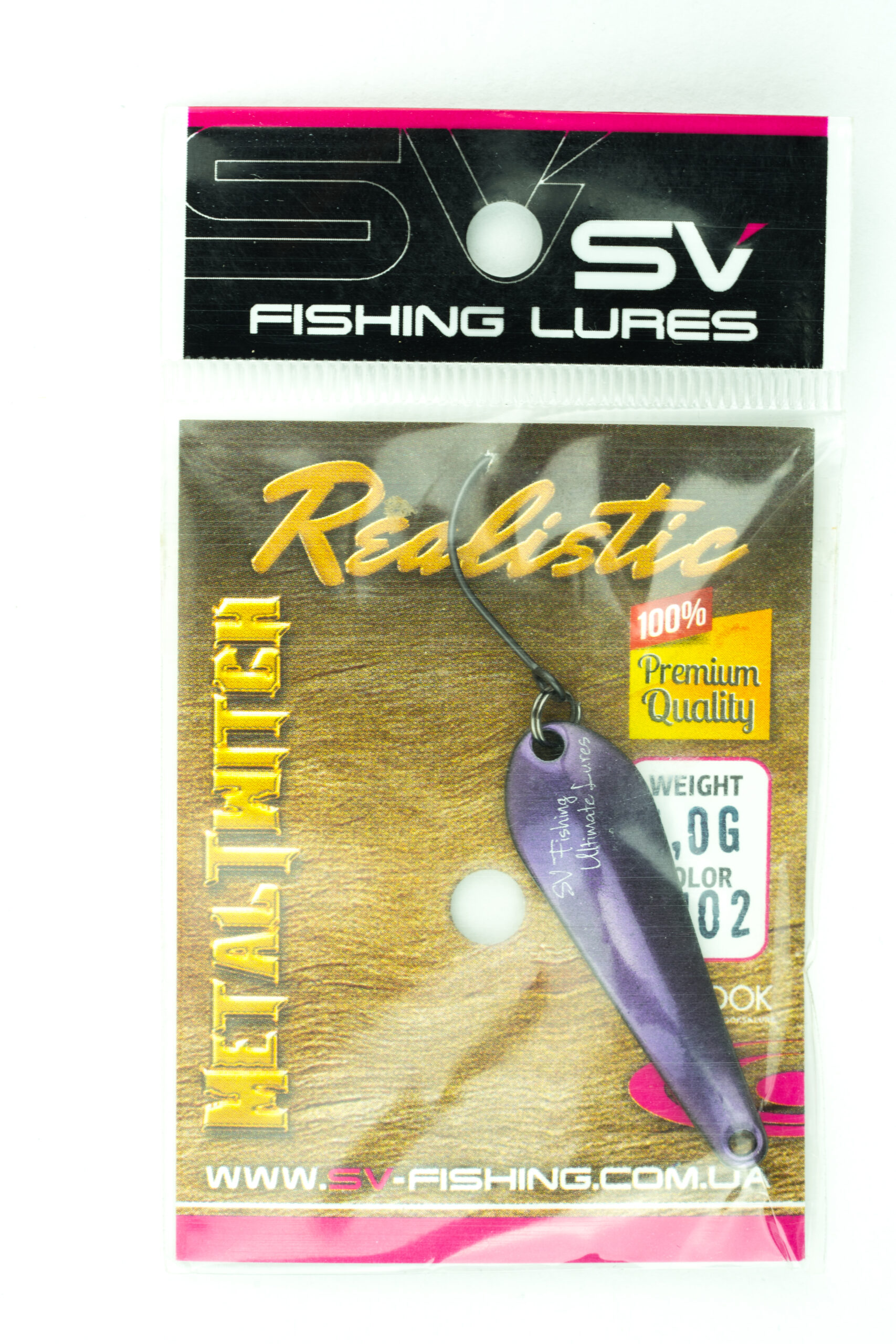 SV Fishing Lures Metal Twitch 4G, Spoons