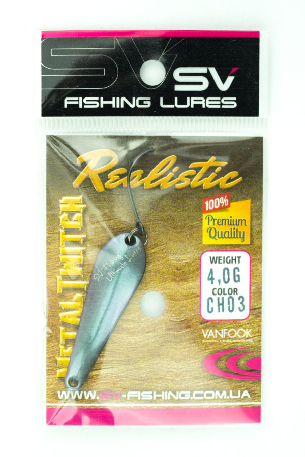 SV Lures Metal Twitch 4g CH03