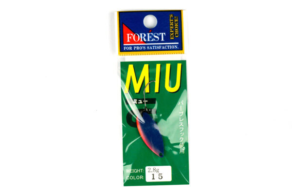 Forest Miu Barbless 2.8g 15