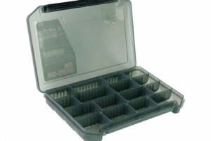 VORVIL Fishing Tackle Box with Rolling Wheels, 5 Heavy-Duty Plastic Lure  Boxes, and 184 Pc. Bait Set