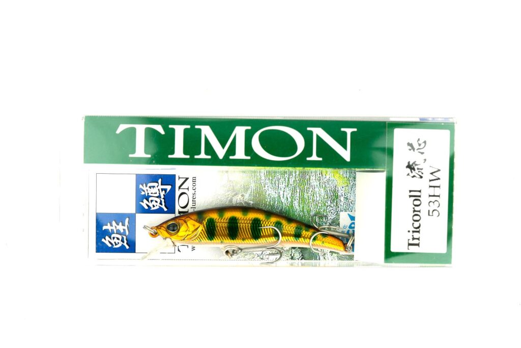 Leurre Jackall Timon Tricoroll Ryushin 55 HW - Yamame Brown - Coulant - Neuf