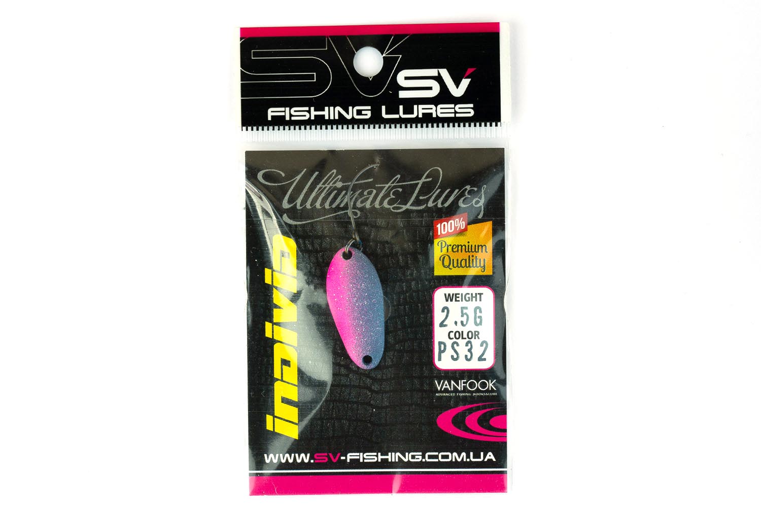 SV Fishing Lures Individ 2.5g, Spoons