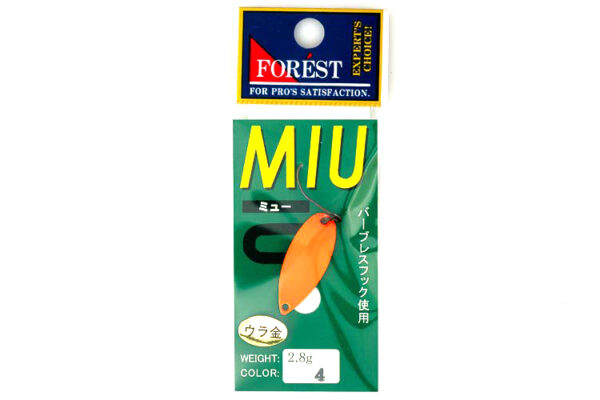 Forest Miu 2.8g Barbless 4