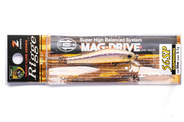 Zipbaits Rigge 56SP, Hard Lures
