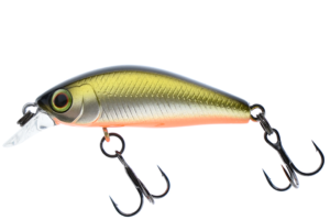 Jackall Diving Chubby Minnow 35SP Silver & Black